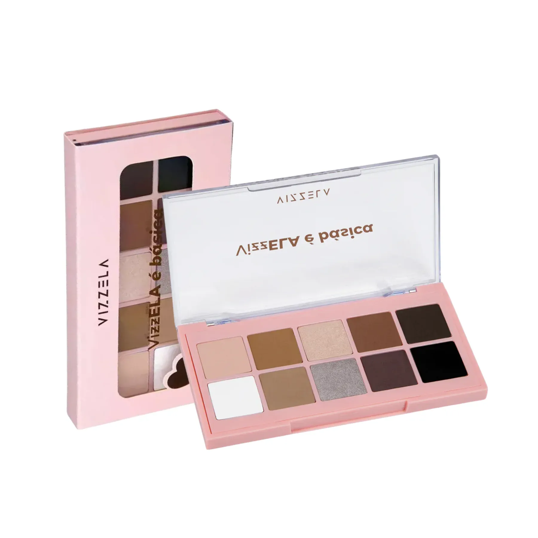 Paleta de Sombra Vizzela Ela é Básica